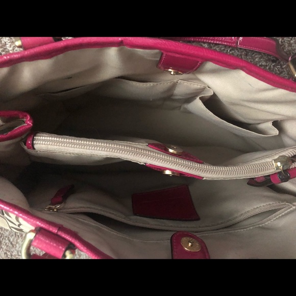 Coach Drawstring Carryall Shoulder Bag Handbag - Picture 3 of 6